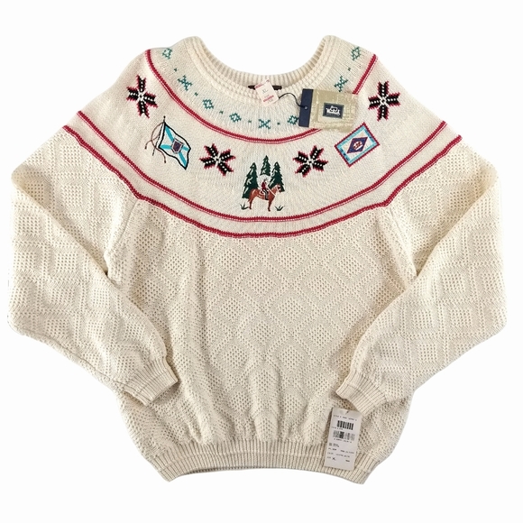 Woolrich Other - 🎄Vintage/RARE Woolrich Embroidered Canada Xmas Sweater w/Graphics *Imperfect*